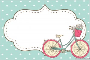 provencal bike party templates