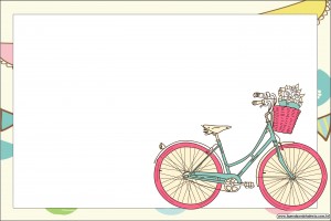 provencal bike party templates