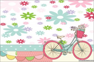 provencal bike party templates