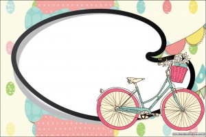 provencal bike party templates