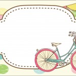 provencal bike party templates
