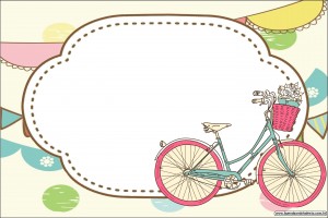 provencal bike party templates