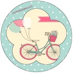 provencal bike party templates