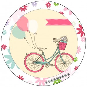 provencal bike party templates