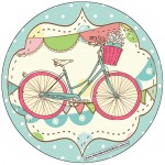 provencal bike party templates