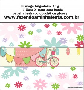 provencal bike party templates