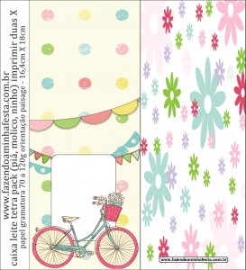 provencal bike party templates