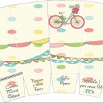 provencal bike party templates