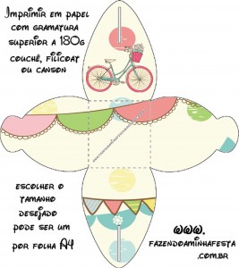 provencal bike party templates
