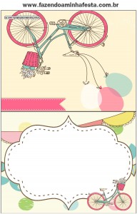provencal bike party templates