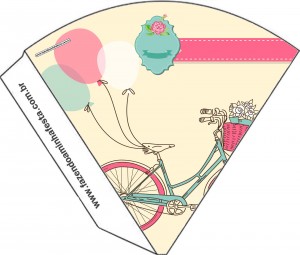 provencal bike party templates