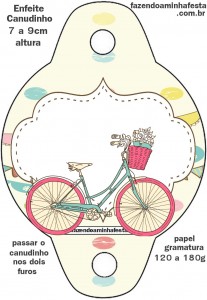 provencal bike party templates
