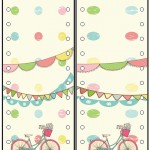 provencal bike party templates
