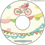provencal bike party templates