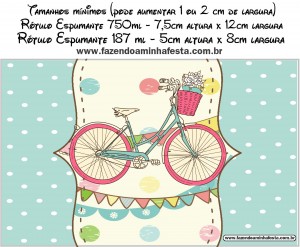provencal bike party templates