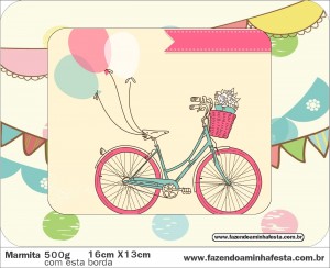 provencal bike party templates
