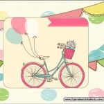provencal bike party templates