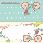 provencal bike party templates