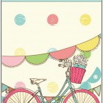 provencal bike party templates