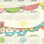 provencal bike party templates