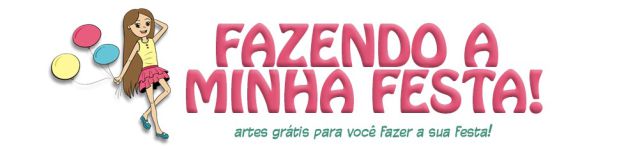 Convite, Cartão Fundo Xadrez Vermelho e Poá - Fazendo a Nossa Festa